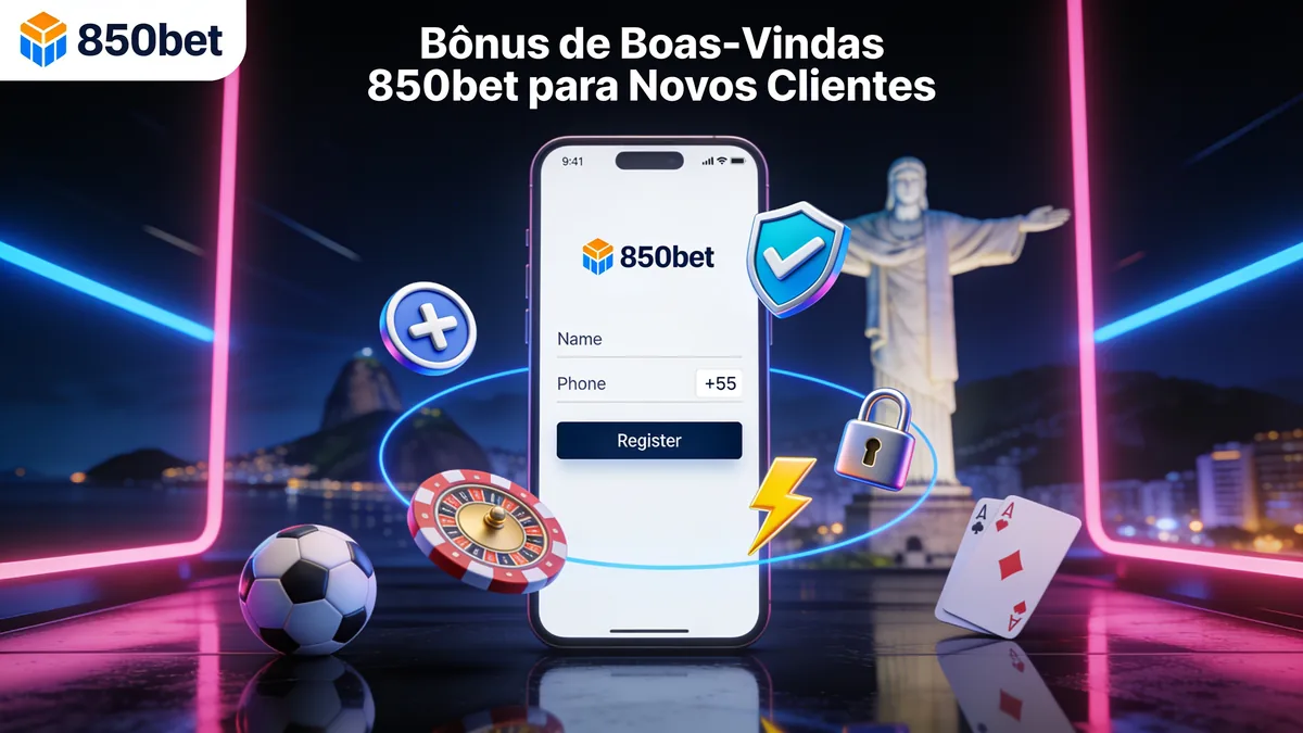 Bônus de Boas-Vindas 850bet para Novos Clientes — 850bet no Brasil